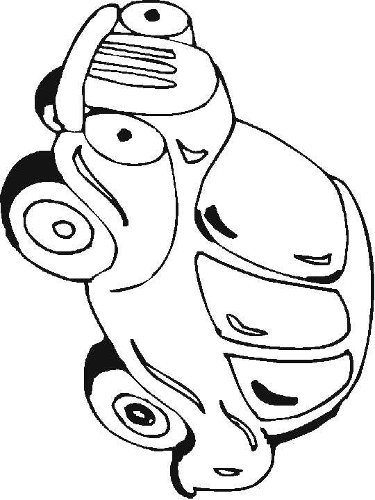 Pobarvanka starega avta